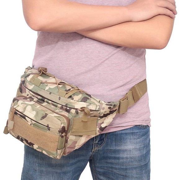 Fanny Pack Military Waist Bag Pack Hip Bum Bag - Picture 5 of 16